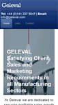 Mobile Screenshot of geleval.com