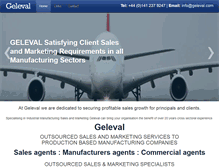 Tablet Screenshot of geleval.com